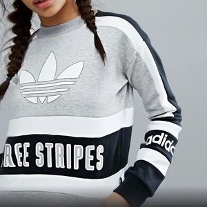 Adidas Three-Block Sweater